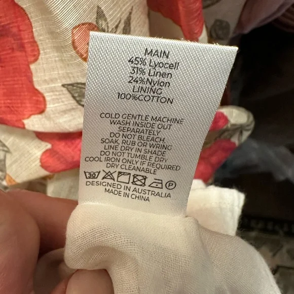 Kivari Floral Mini Dress - Pink and Orange - Picture 15 of 15